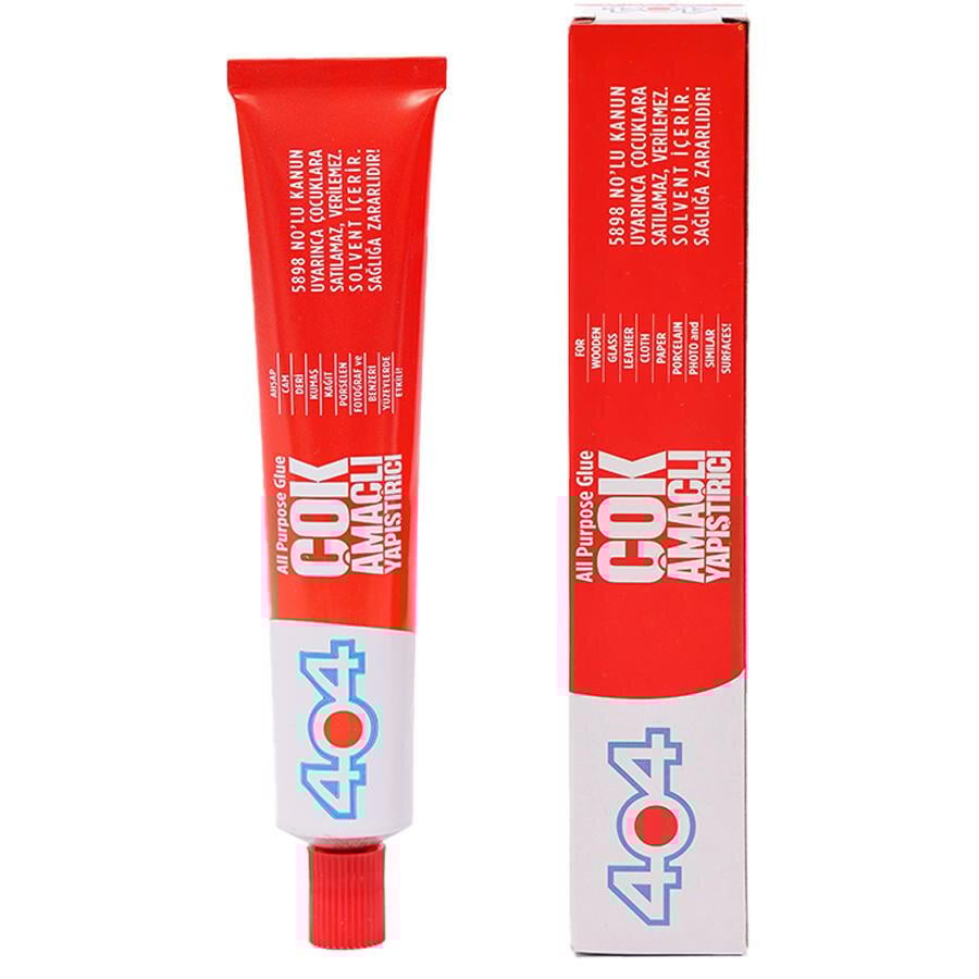 404 Çok Amaçlı yapıştırıcı 92gr.solventli  