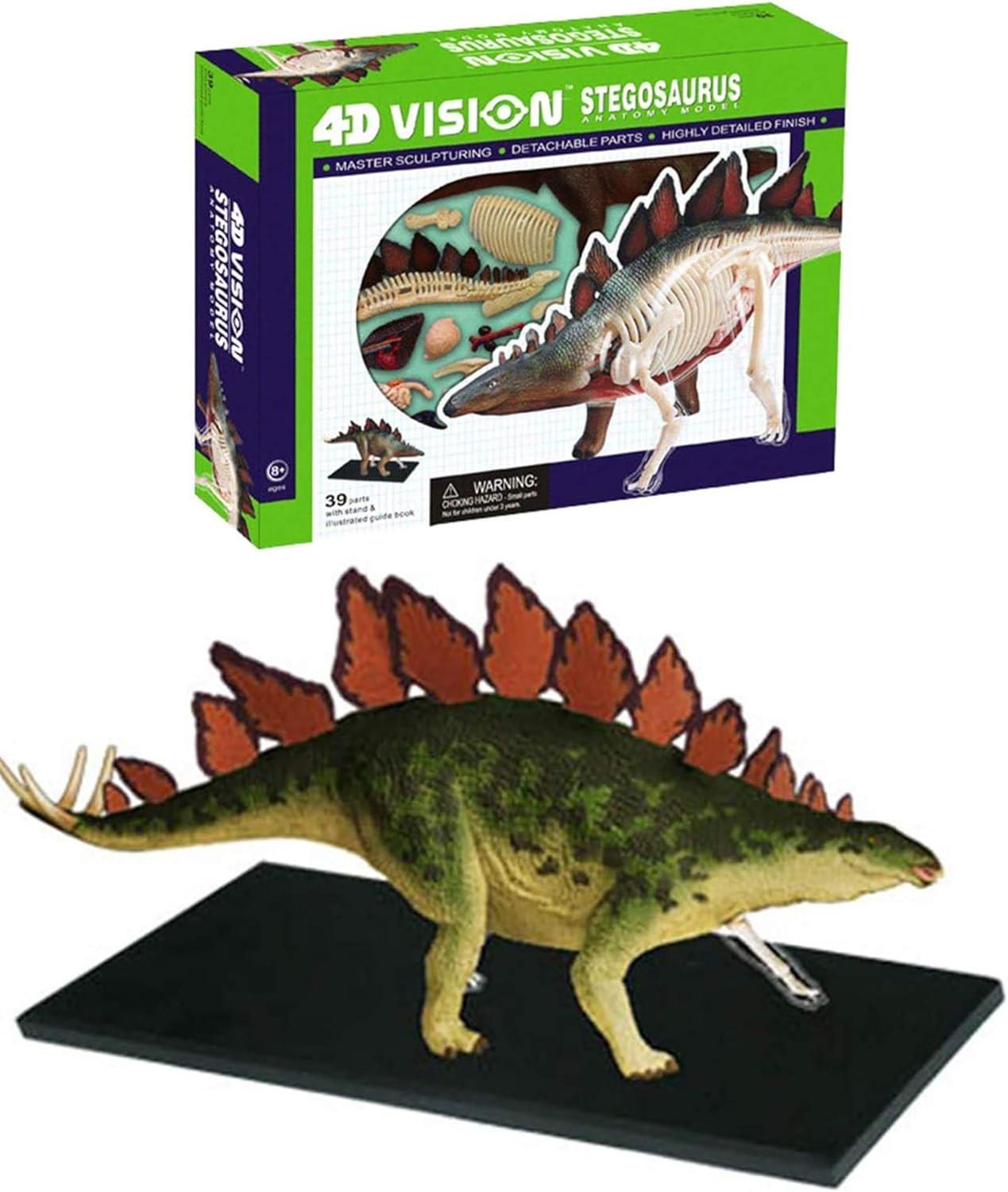 4d Master Vision Anatomi Modeli - Stegosaurus Dinozor