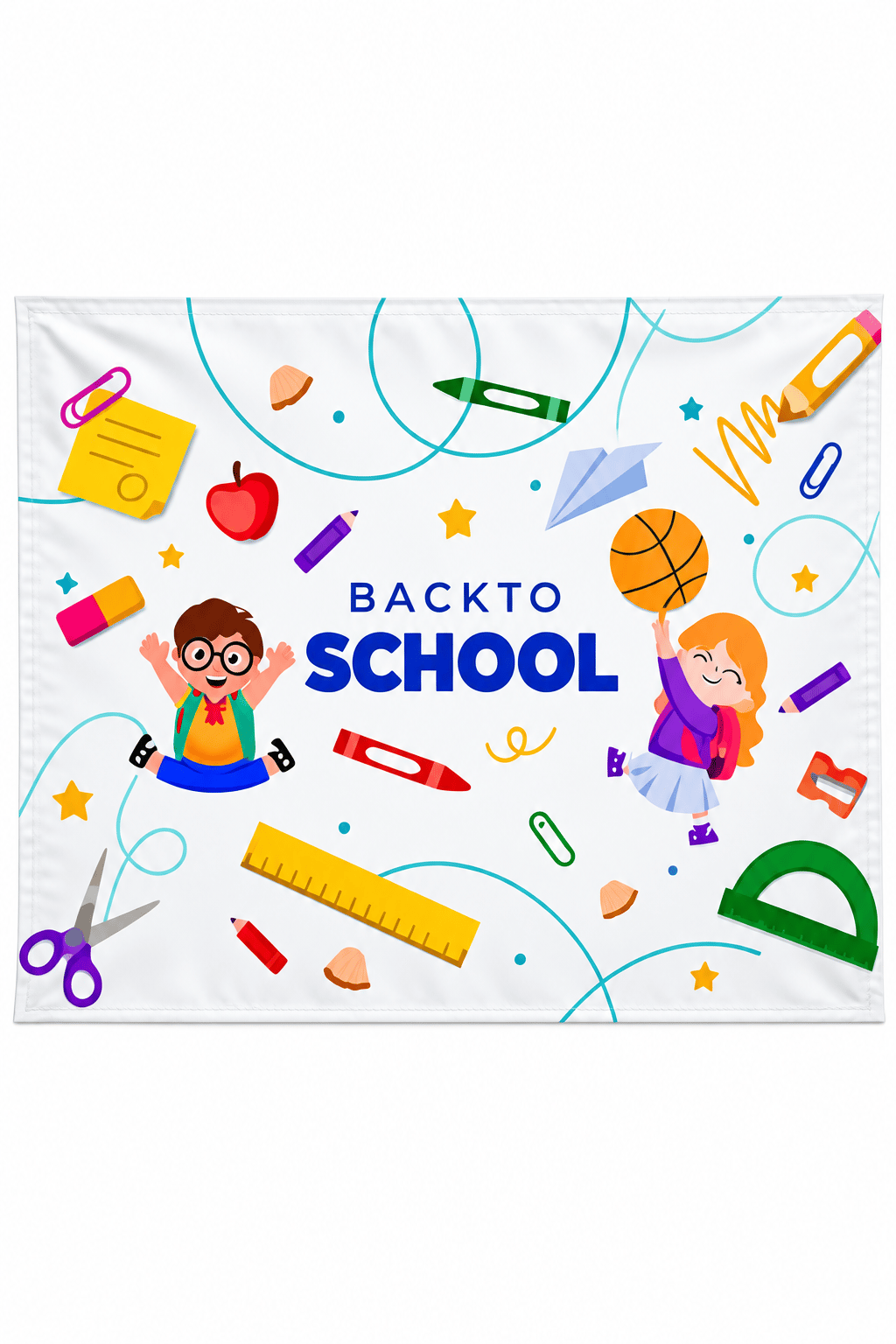 Afiş branda Back To School Afişi 70*100 cm