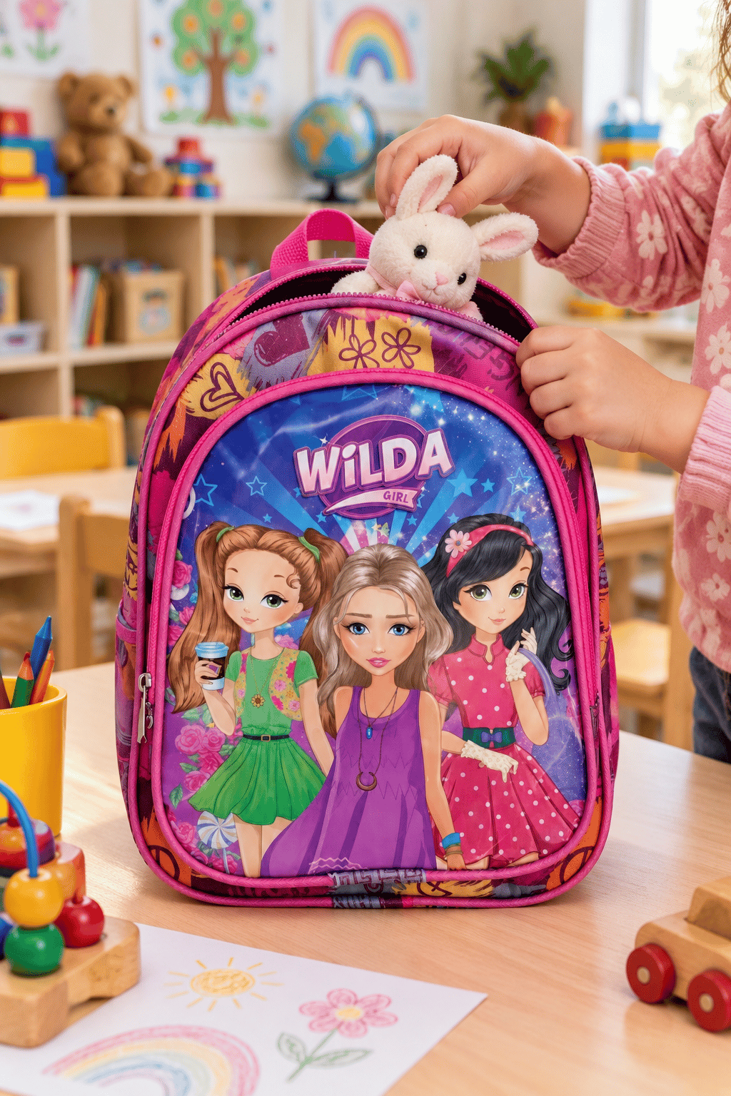Anaokulu çantası wilda girl 8068