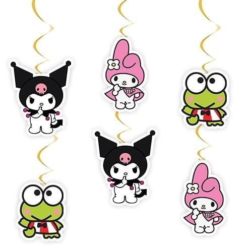 Asmalı Sarkıt süs tavan süsü helezon KUROMİ 6lı