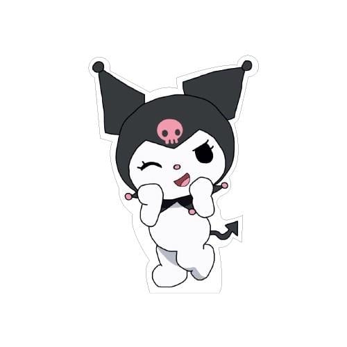Ayaklı pano Kuromi Ayaklı Pano 35 cm Doğum Günü masa süsü 