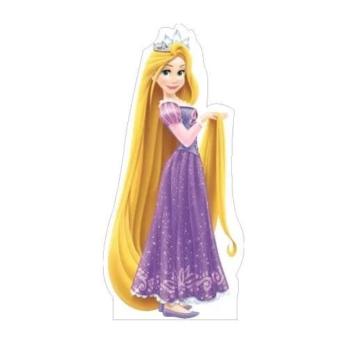 Ayaklı pano RAPUNZEL 49 cm özel ayaklı çift bandlı duvar yada masa için doğum günü panosu