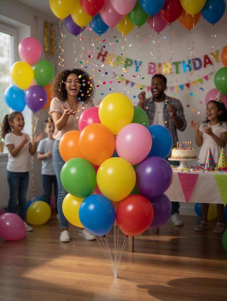 Balon 12 inç 50 LU balon seti