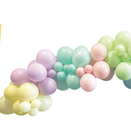 Balon Dekorasyon Seti Makaron Temalı 72 Parça