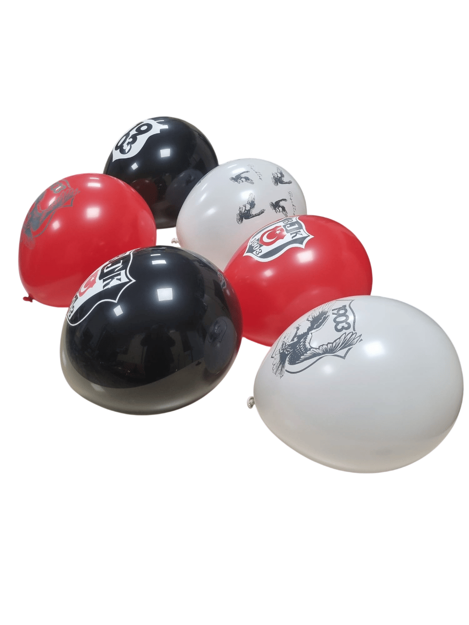 Balon Seti Beşiktaş lisanslı 12inç 6li paket
