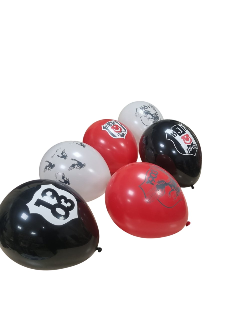 Balon Seti Beşiktaş lisanslı 12inç 6li paket