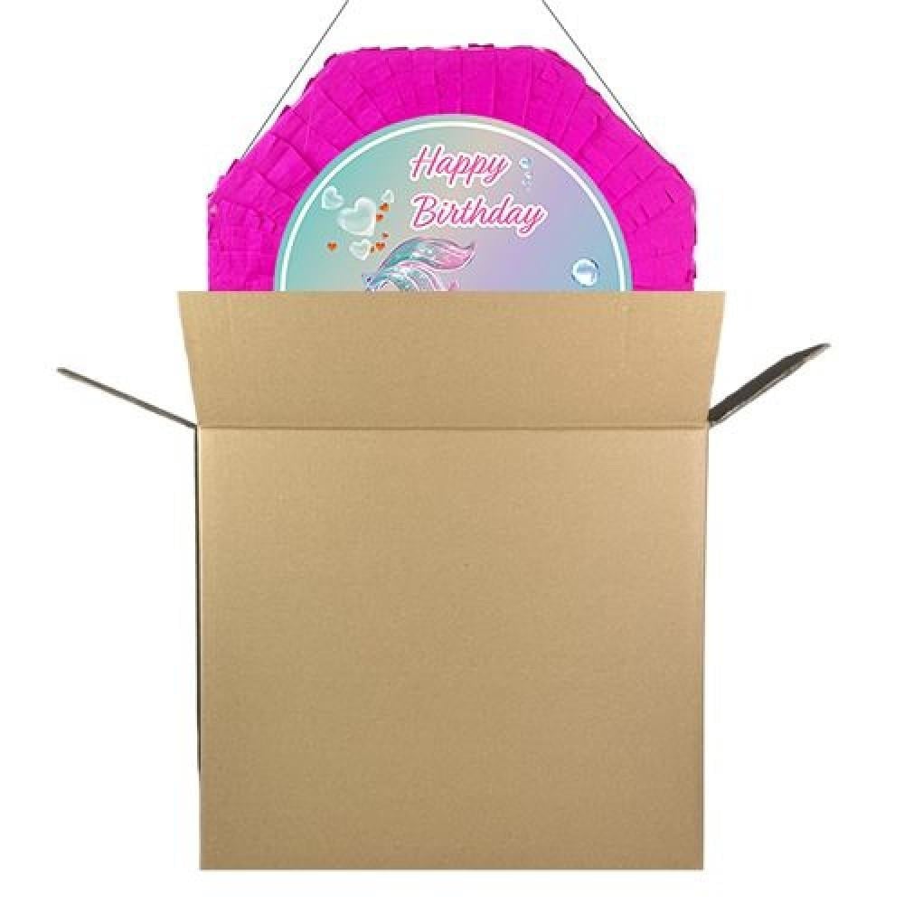Barbie Deniz Kızı Pinyata 42 cm + Sopası Doğum günü Eğlencesi, 