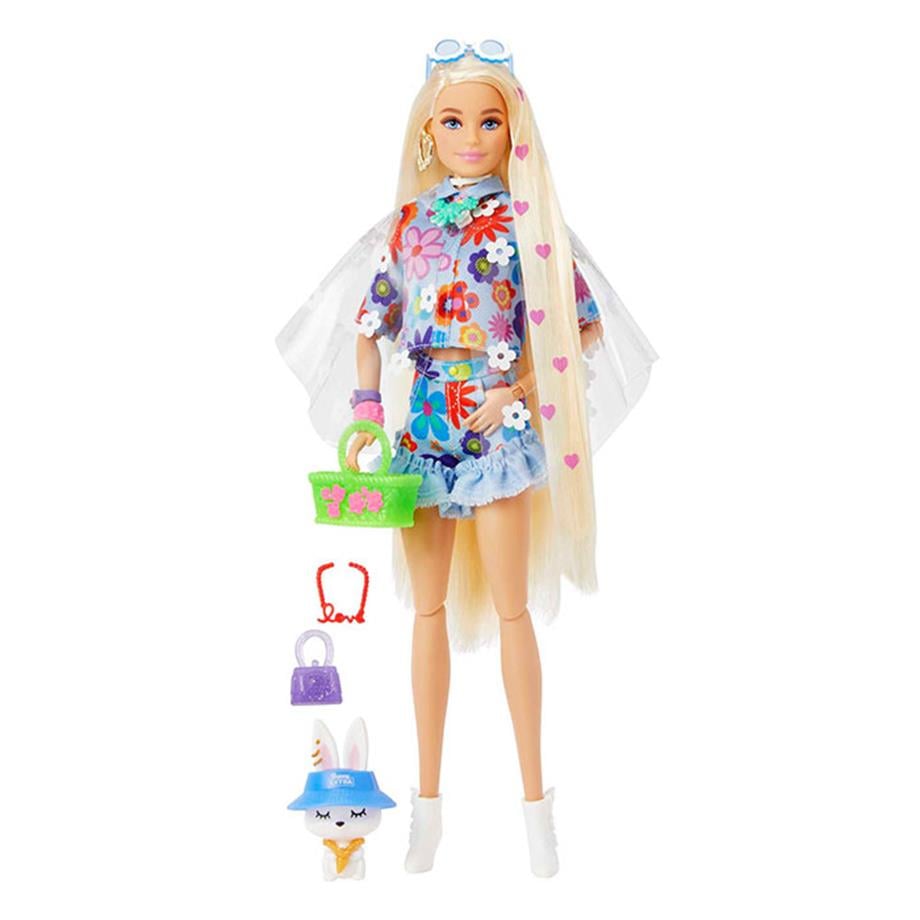Barbie Extra Mavi Etekli HDJ45