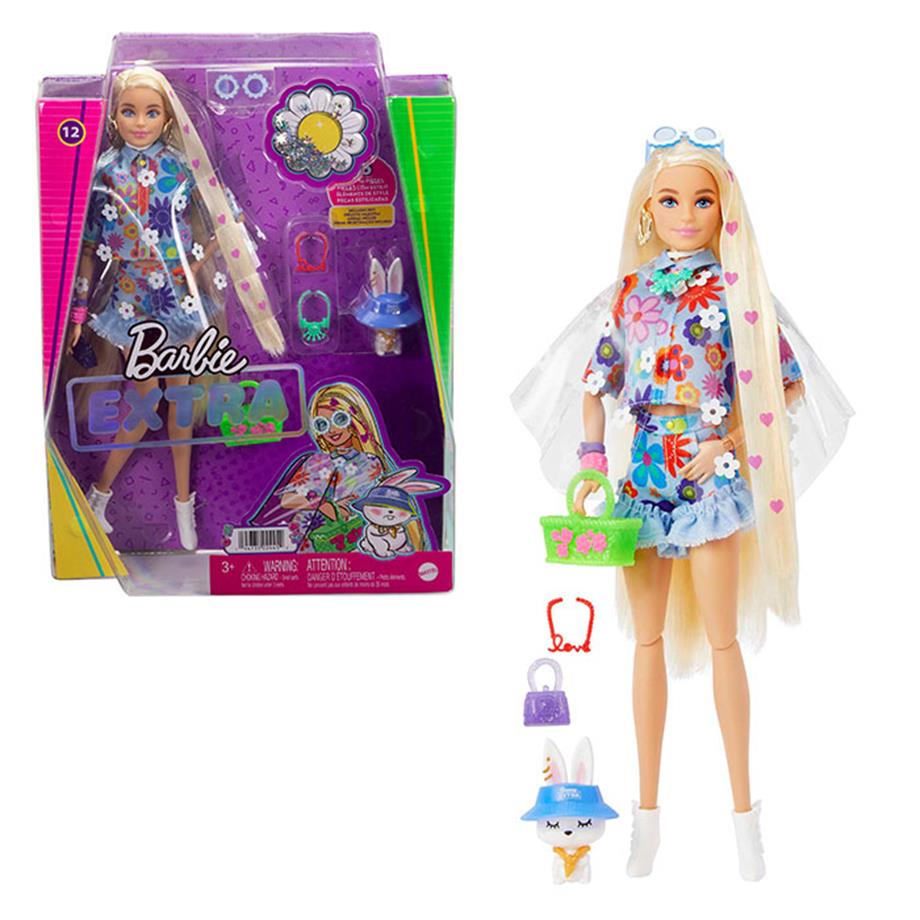 Barbie Extra Mavi Etekli HDJ45