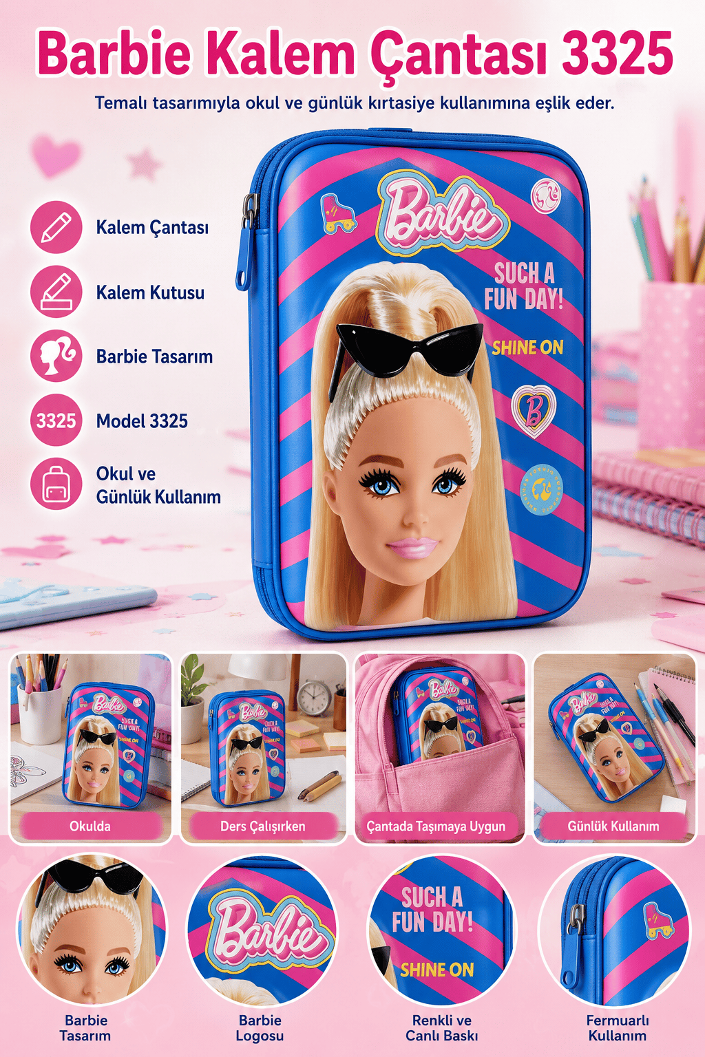 Barbie Kalem Çantası3325