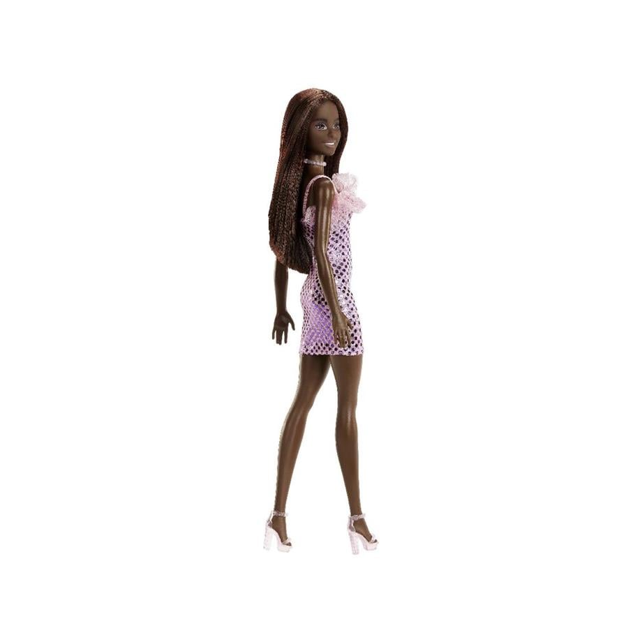 Barbie Pırıltılı Bebekler Pembe Elbiseli HJR94