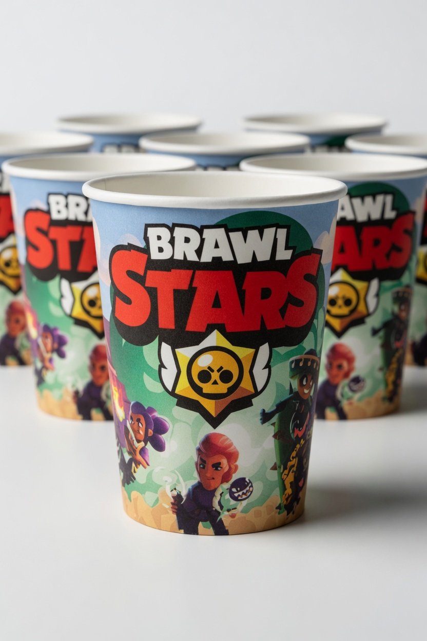 Bardak BRAWL STARS 8 Adet