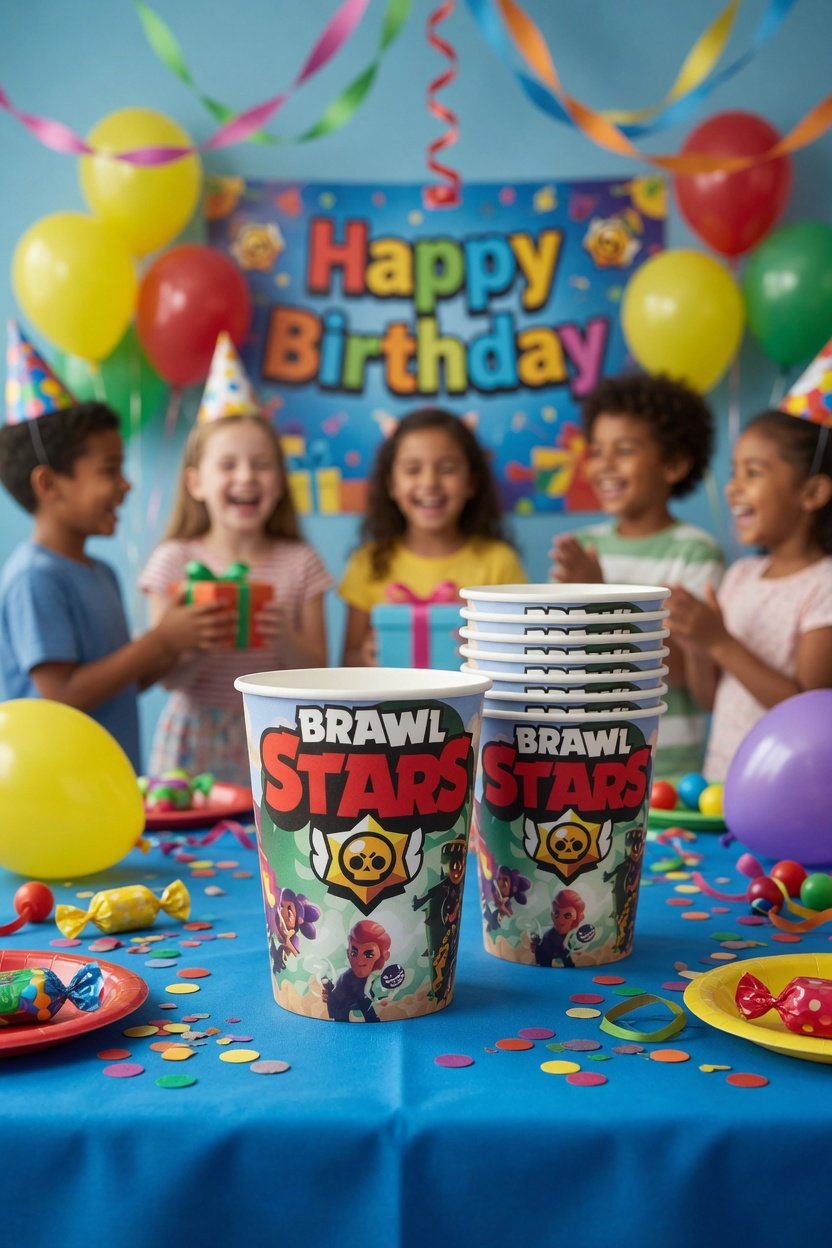 Bardak BRAWL STARS 8 Adet