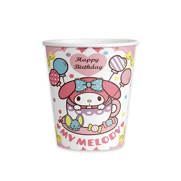 Bardak My Melodi-Kuromi 8li karton bardak