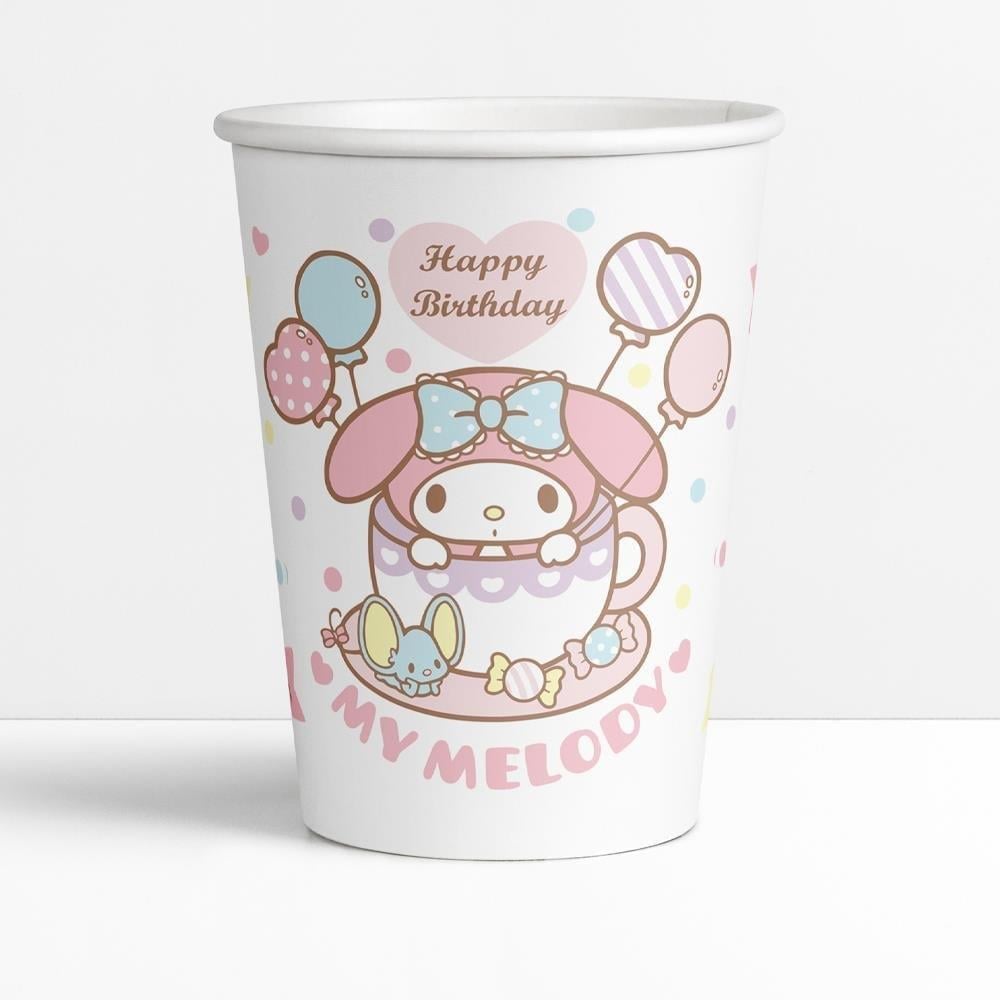 Bardak My Melodi-Kuromi 8li karton bardak