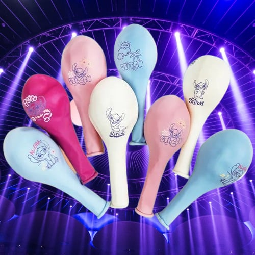 Baskılı orjinal lisanslı Lilo Stitich 8 li balon