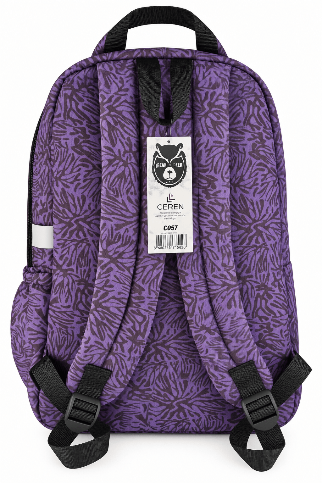 B&D Cosy Sırt Çantası Yosun Mor CN0123