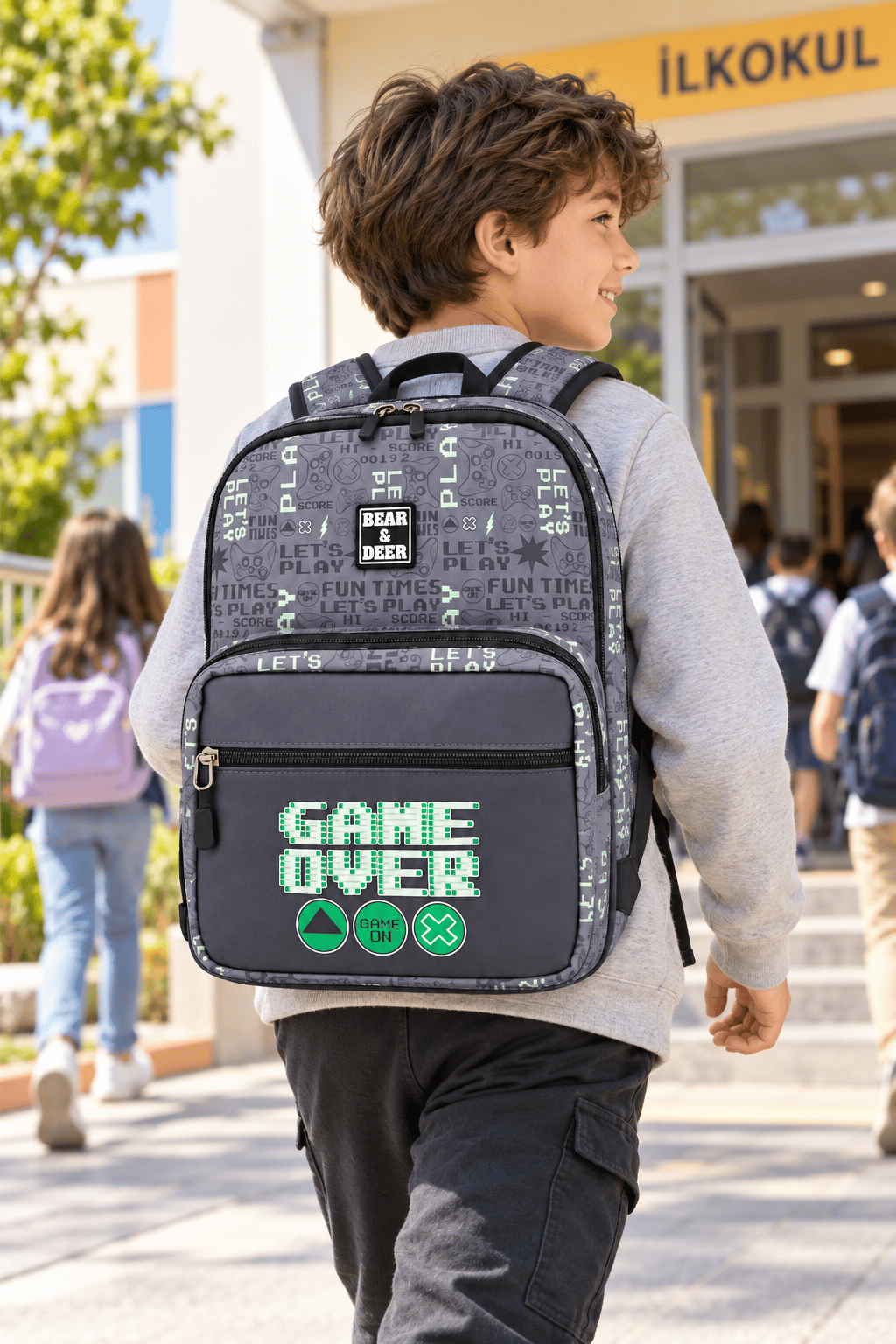 B&D Game Over Çift Göz Sırt Çantası BD-CN0235