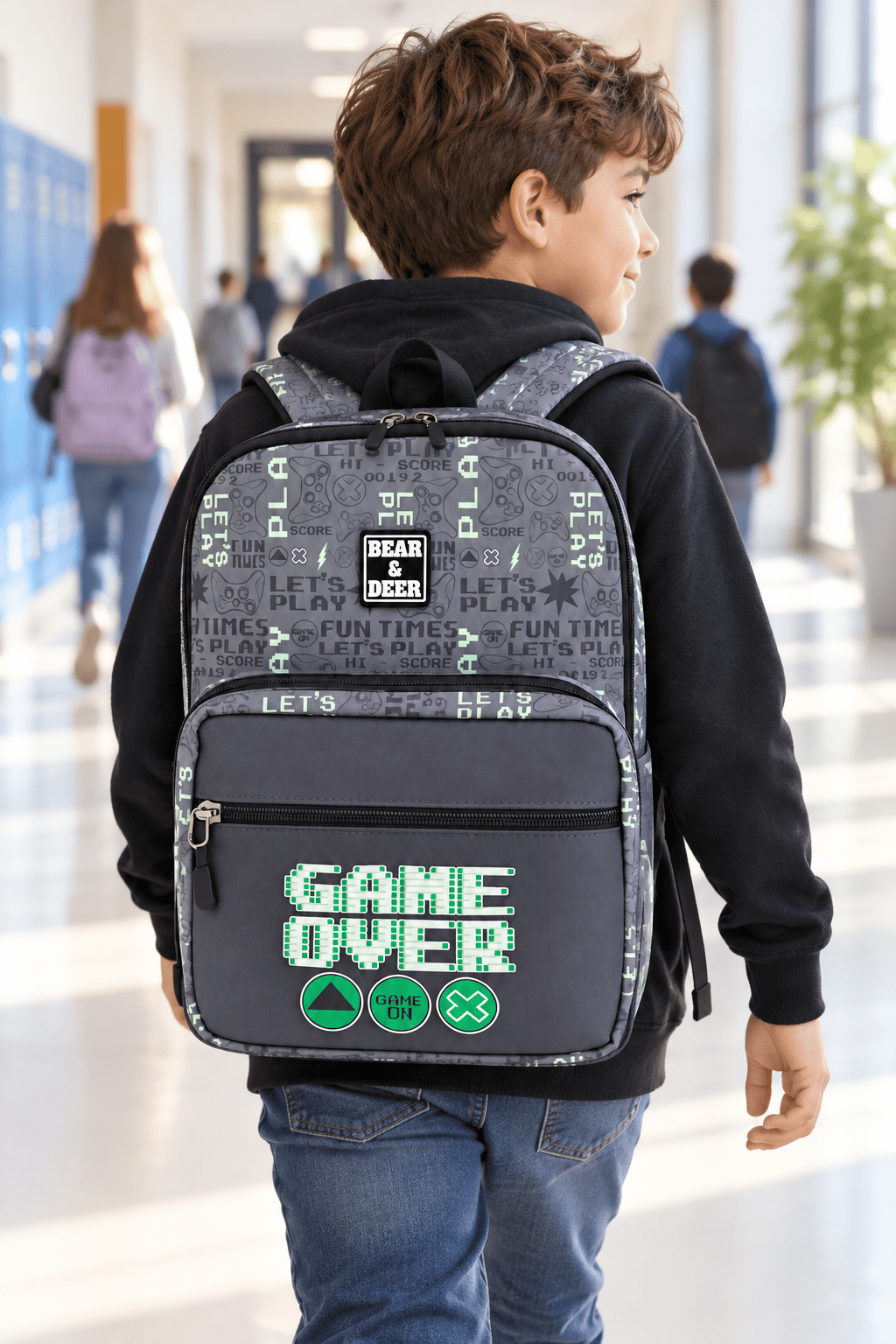 B&D Game Over Çift Göz Sırt Çantası BD-CN0235