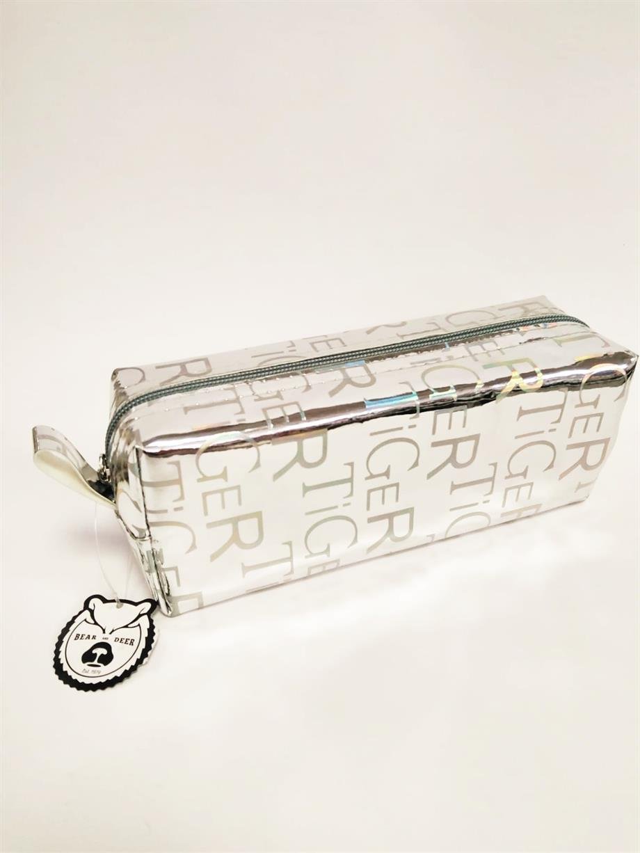 B&D Metalik Tiger Kalem Çantası Büyük Boy BD-KCS082