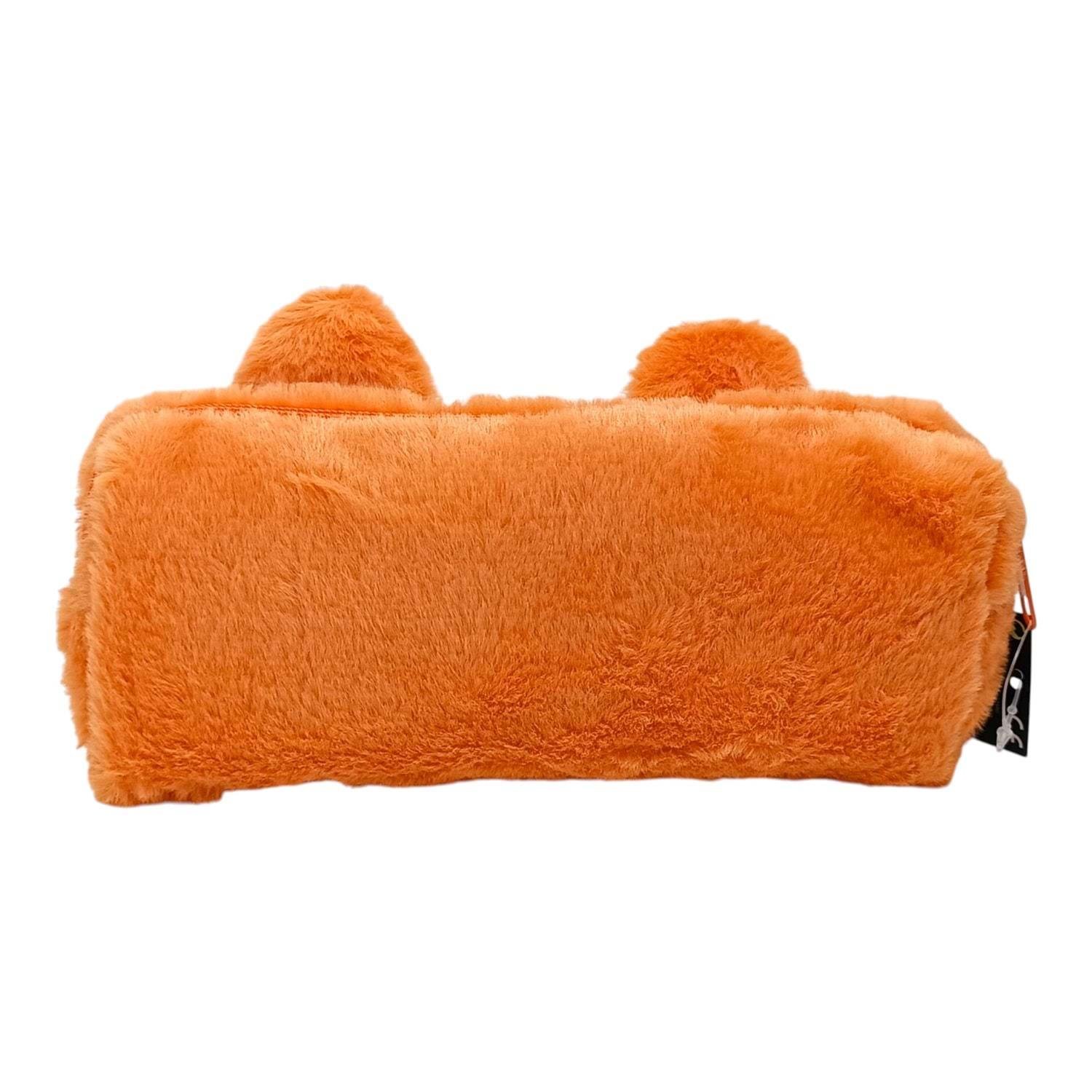 B&D Peluş Sevimli Kedi Turuncu Kalemkutu