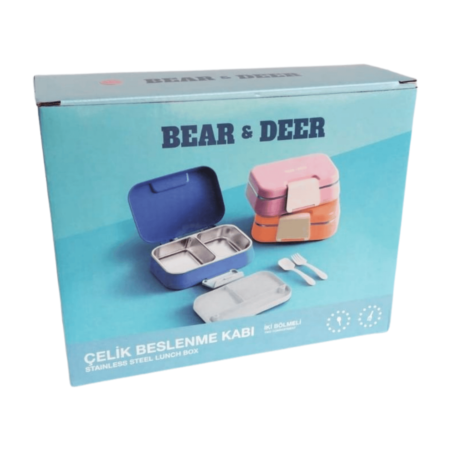 B&D Tek Katlı İki Bölmeli Çelik Beslenm.Kab BES001