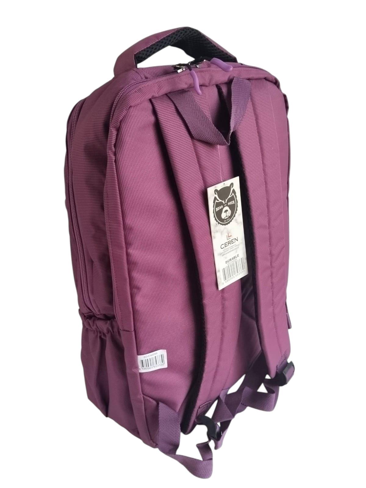 Bear & Deer Durable Sırt Çantası Mürdüm BD-CN0266