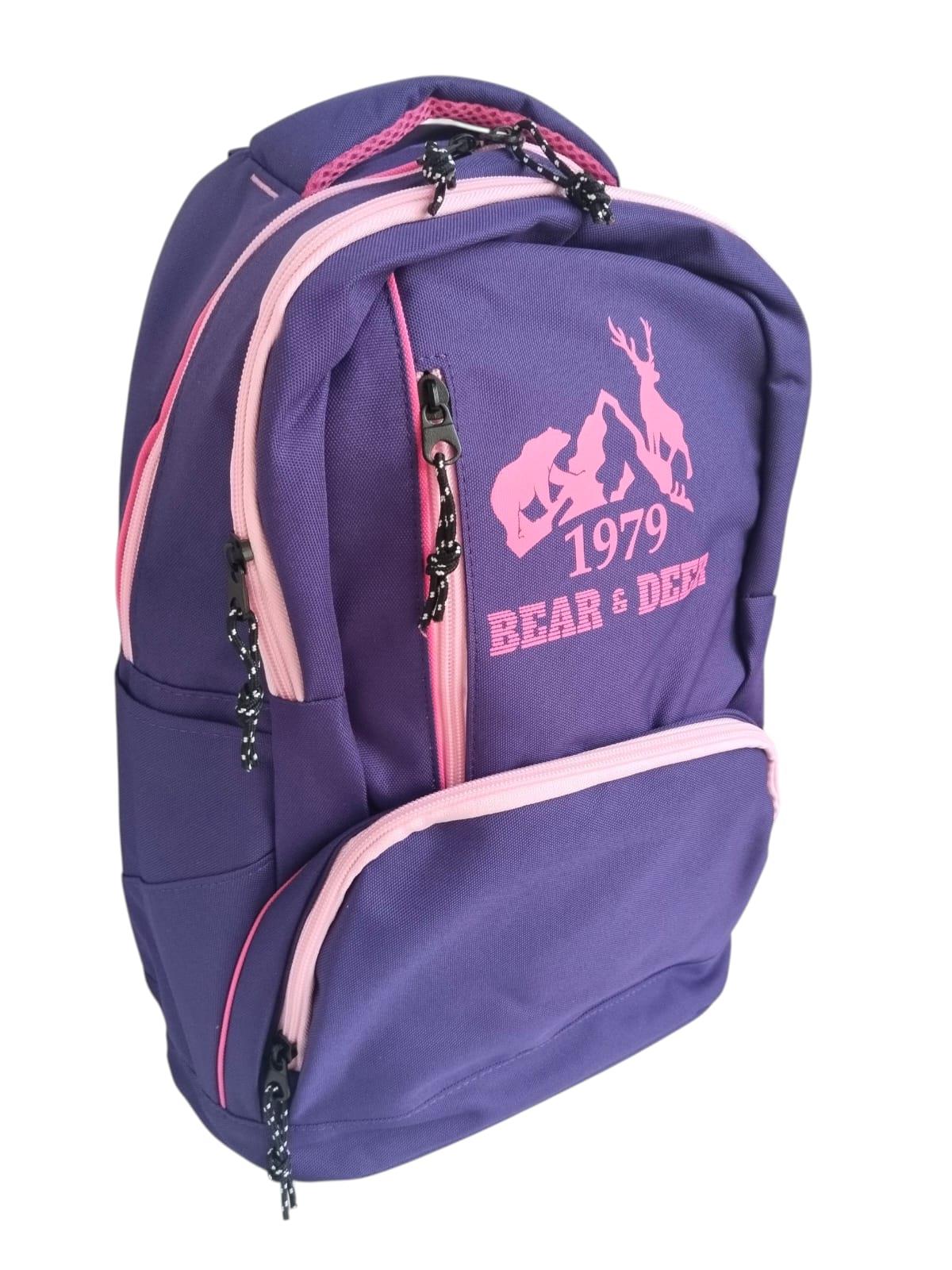 Bear & Deer Skuldra Sırt Çantası Mor BD-CN0014