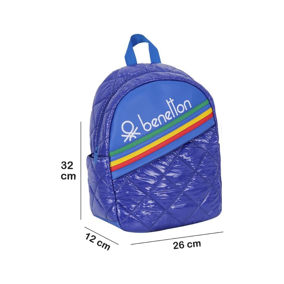 Benetton Anaokulu sırt çantası 70265 saks mavi