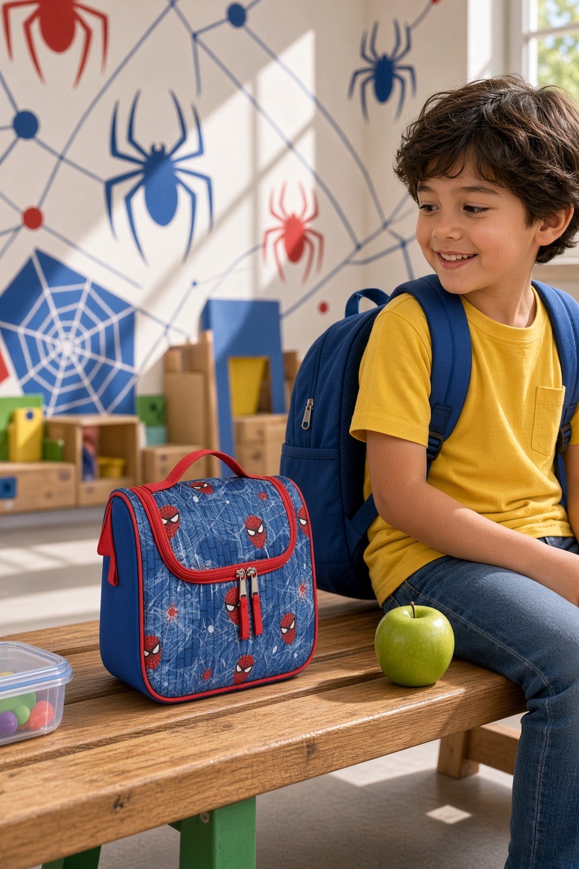 Beslenme çantası termal spiderman ısı yal.3325