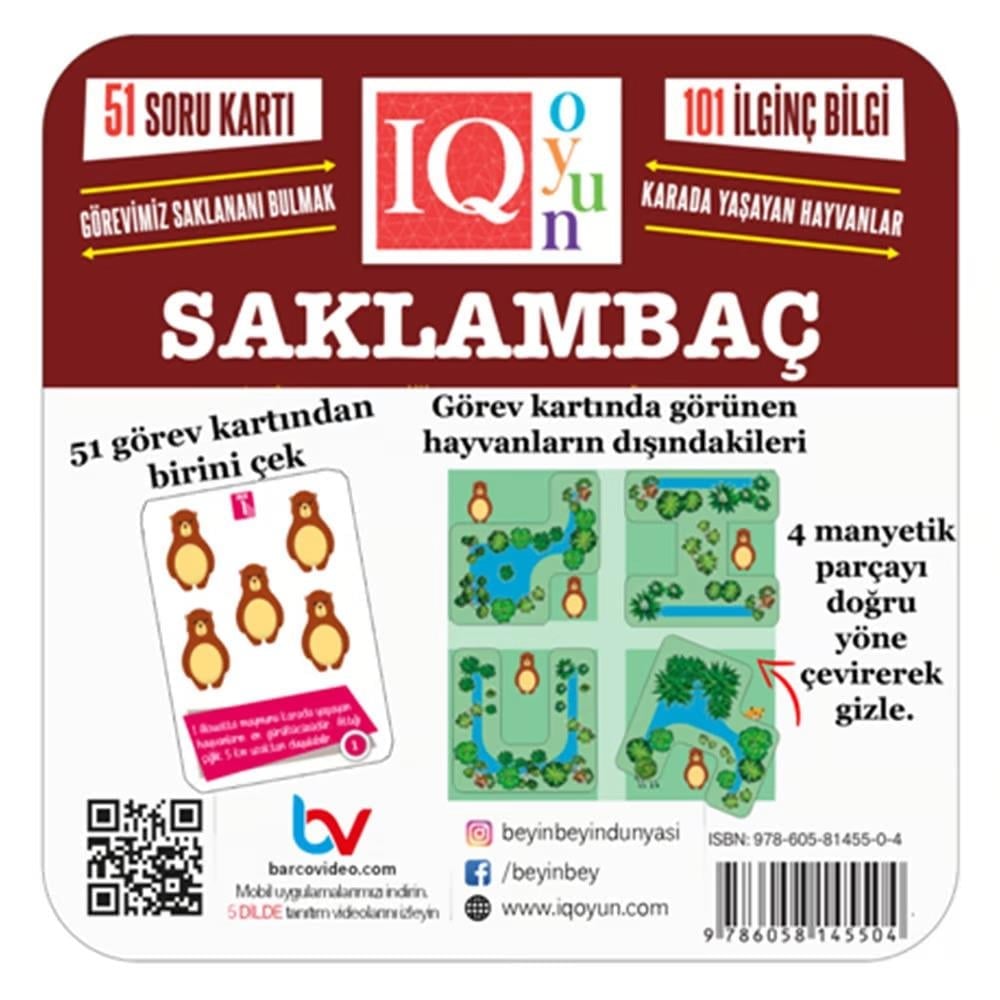 Beyin Bey'in Saklambaç - Hayvanlar