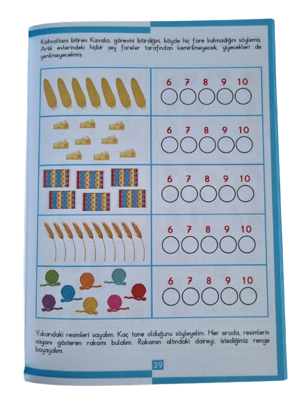 Bir varmış bir yokmuş Okul Öncesi kavram seti Masallarla Kavramlar eğitici aktivite kitap seti 6 kitap set