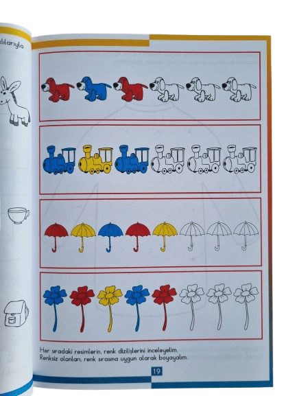 Bir varmış bir yokmuş Okul Öncesi kavram seti Masallarla Kavramlar eğitici aktivite kitap seti 6 kitap set