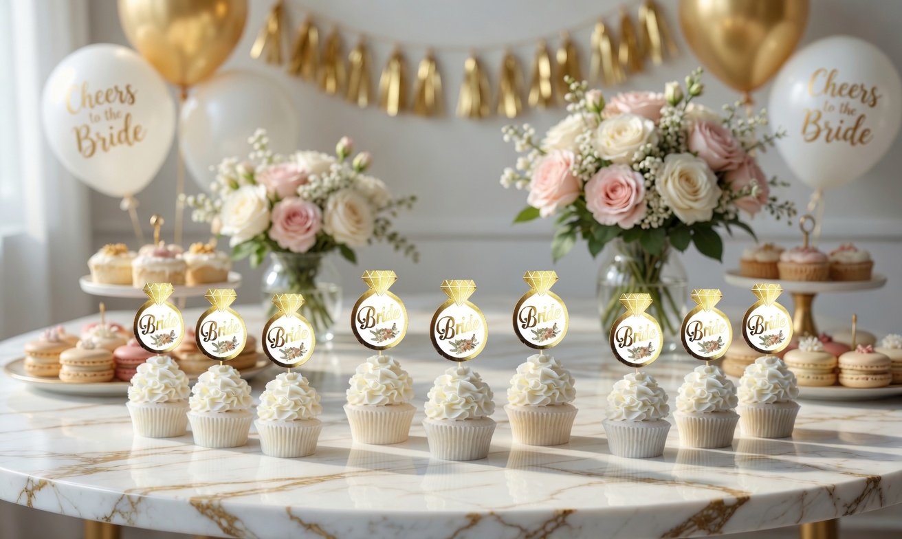 Bride Kürdan Bride Varak Baskılı 10 Parça