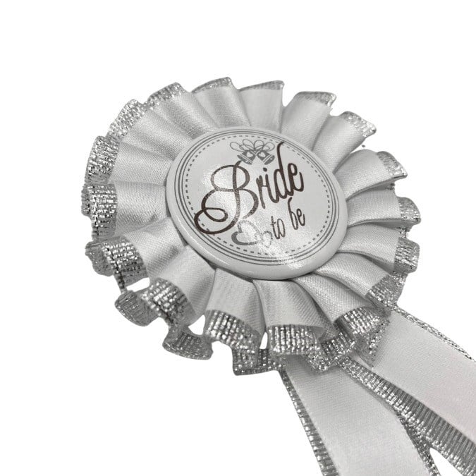 Bride Yaka Kokartı ortası metal rozet bride to be