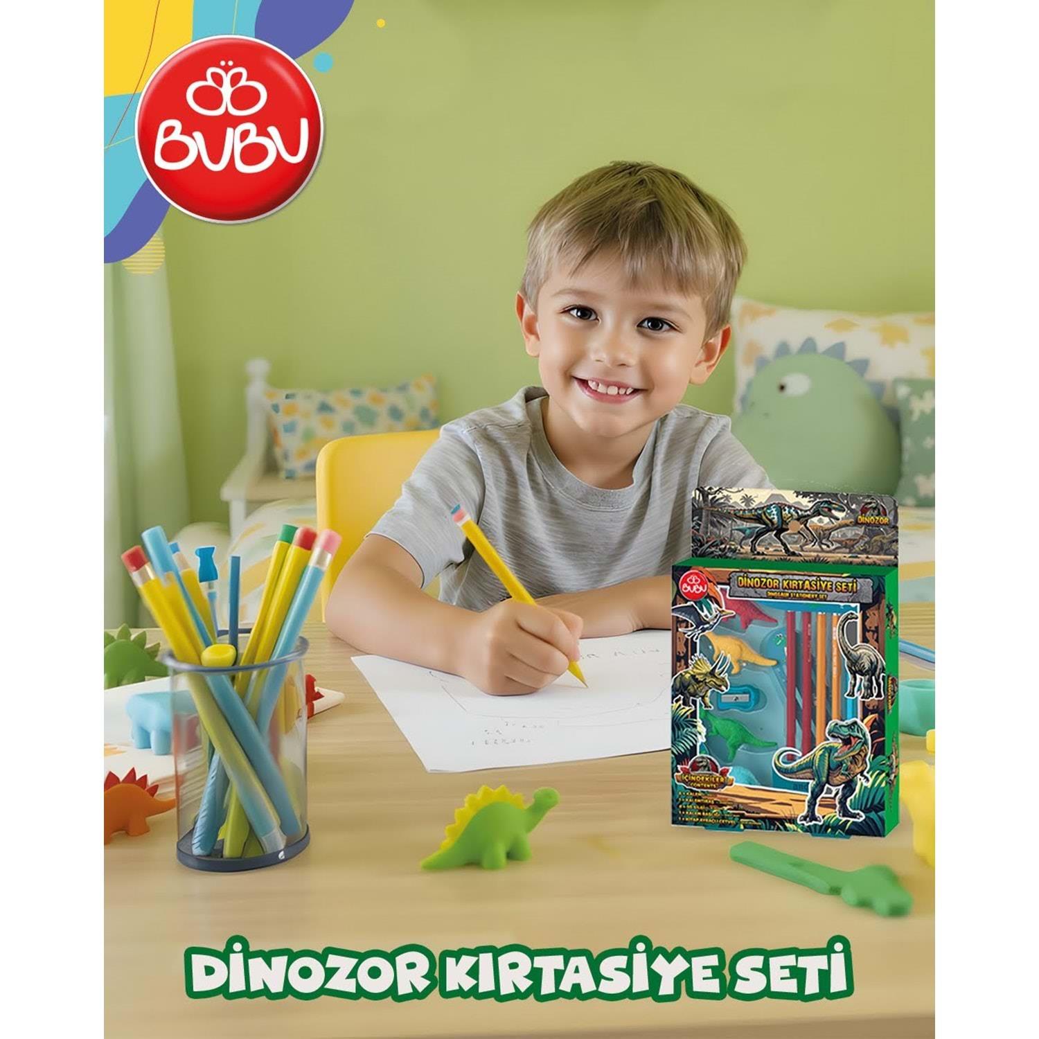Bu-Bu Kırtasiye Seti Dinazor