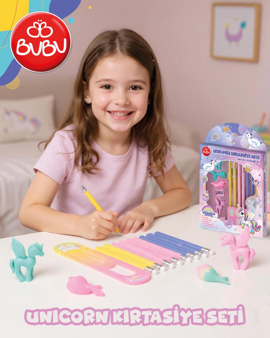 Bu-Bu Kırtasiye Seti Unicorn