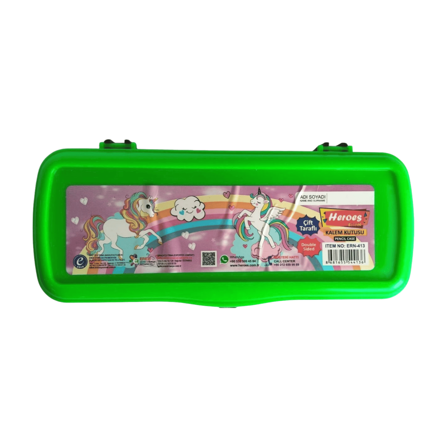 Bu-Bu Plastik Kalem Kutu 2li (413) BUBU-KL0001