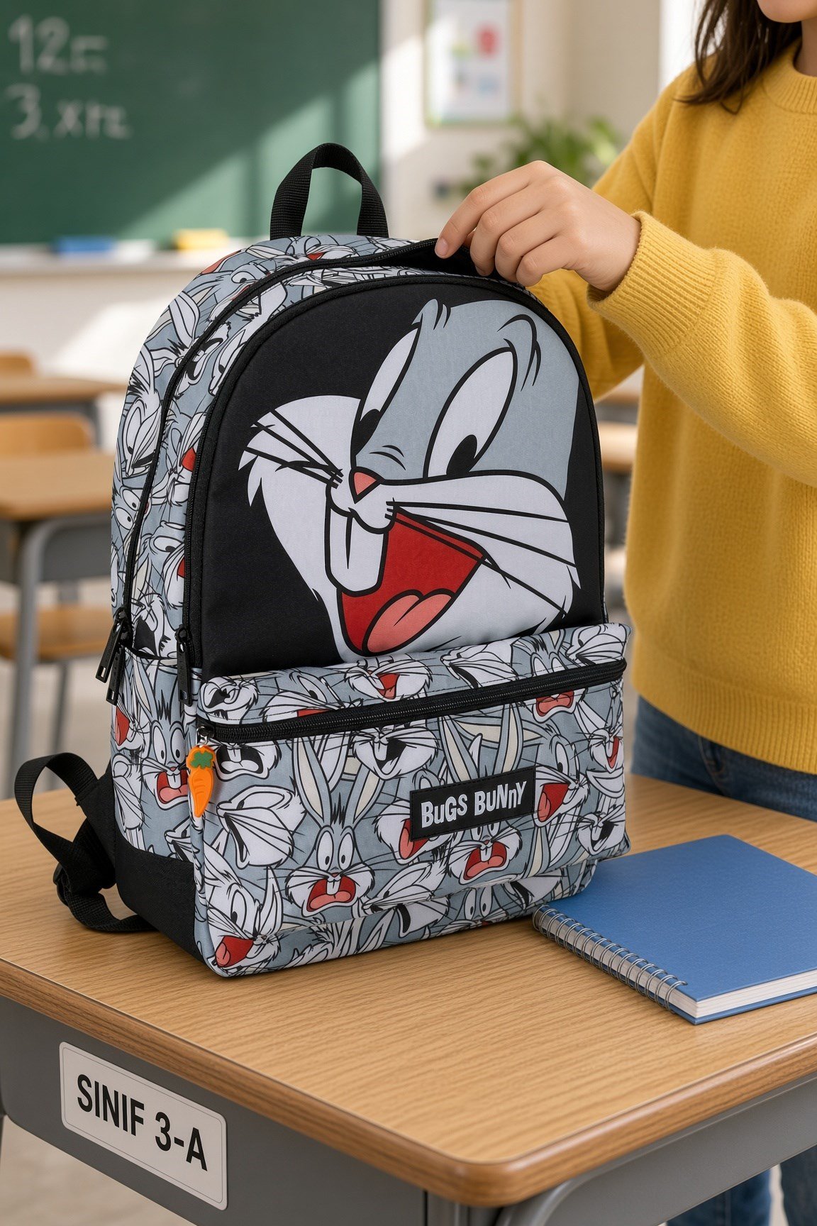 Bugs Bunny Okulu Çantası 2140-9