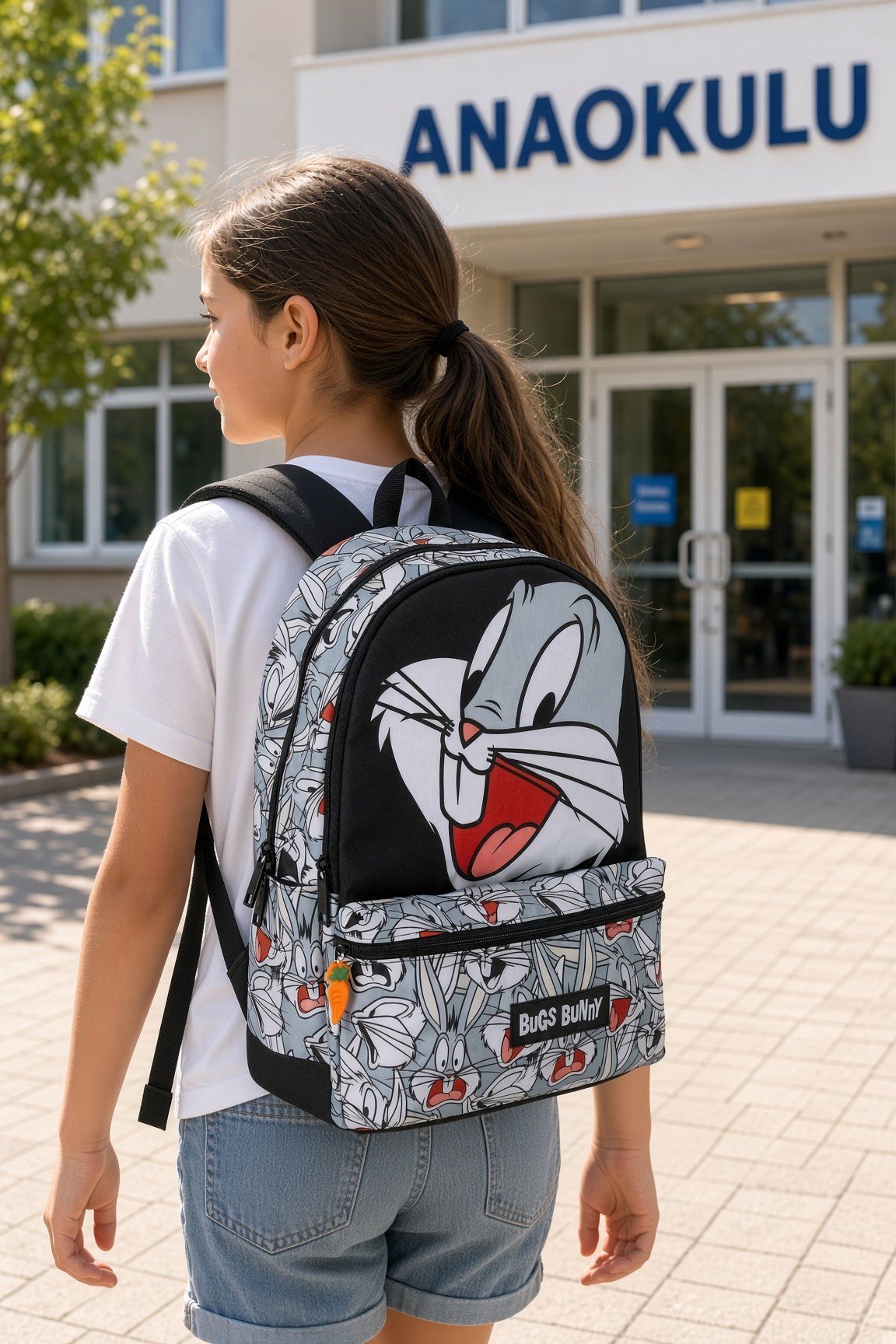 Bugs Bunny Okulu Çantası 2140-9