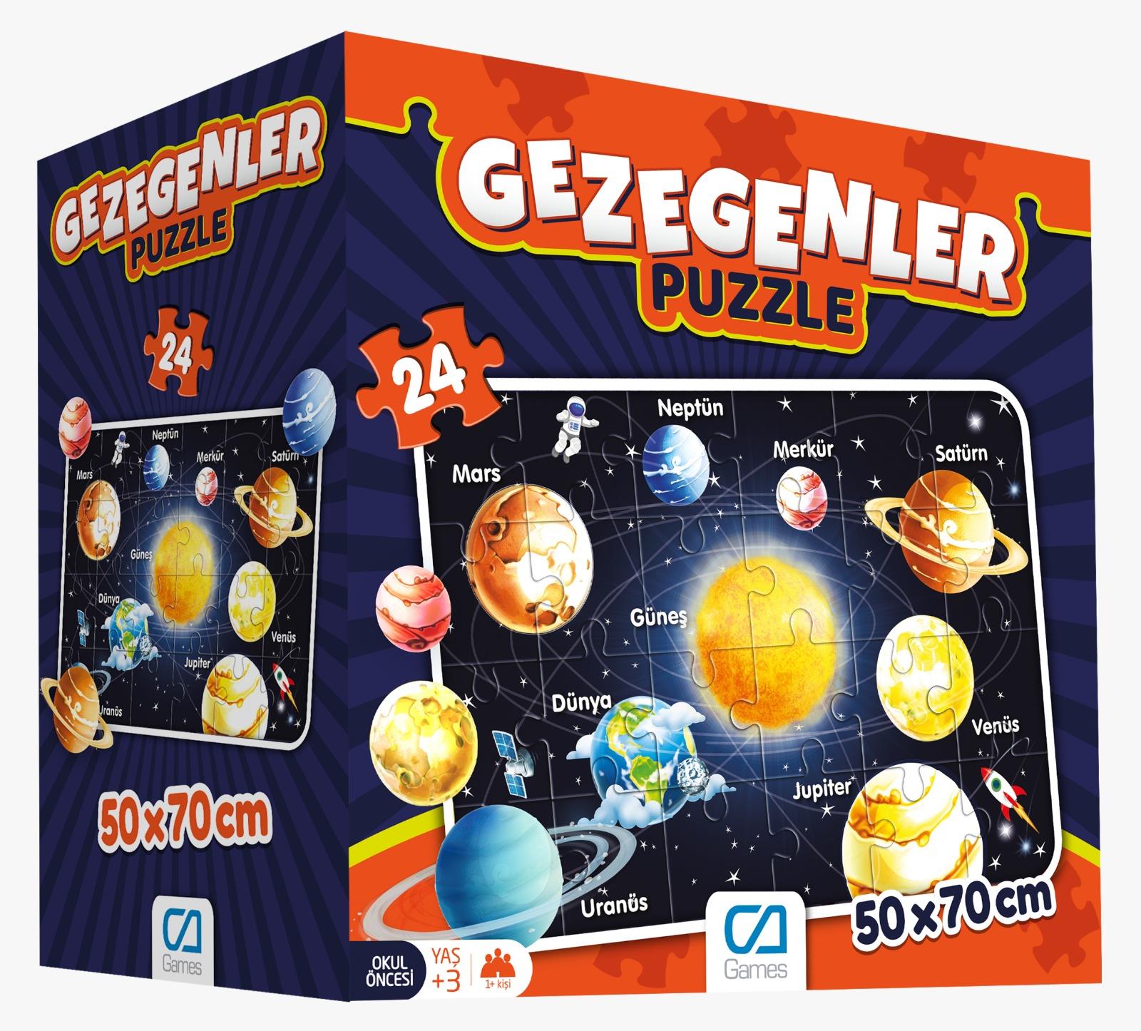 Ca Games Gezegenler Yer Puzzle Cayer-5026