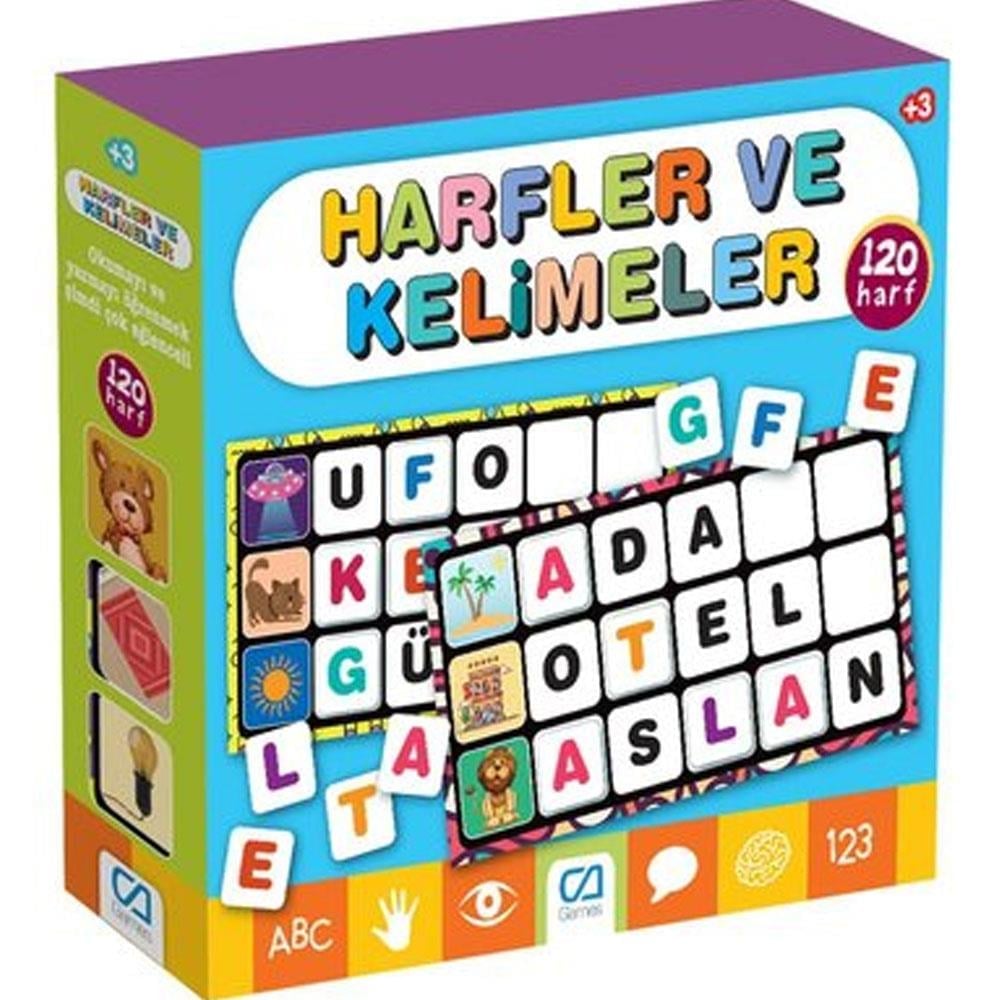 Ca Games Harfler ve Kelimeler Kutu Oyunu Caegt-5129