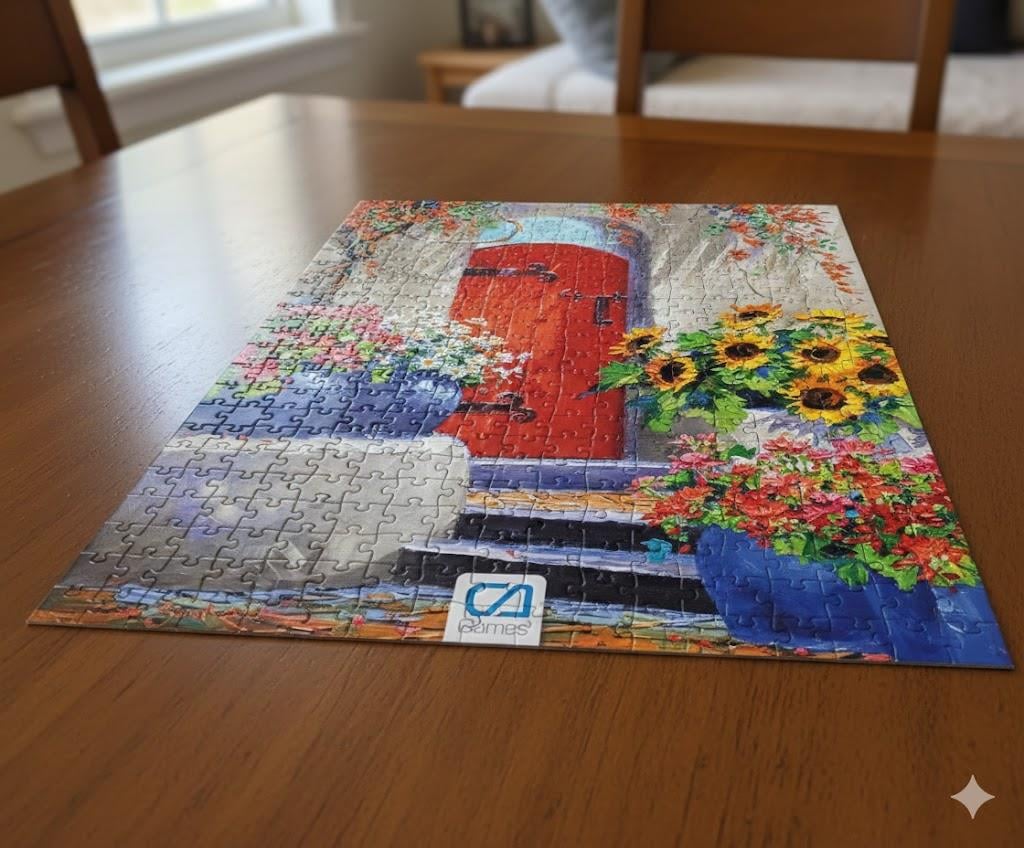 Ca Games Kırmızı Kapı Puzzle 260 Parça Ca260-6001