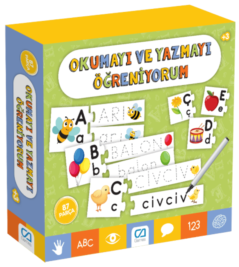 Ca Games Okumayı Ve Yazmayı Öğreniyorum Caegt-5127