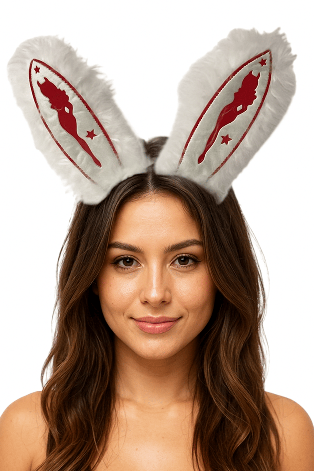 Cadılar Bayramı Halloween Beyaz Tavşan Kız Parti Taçı Parti Aksesuarı
