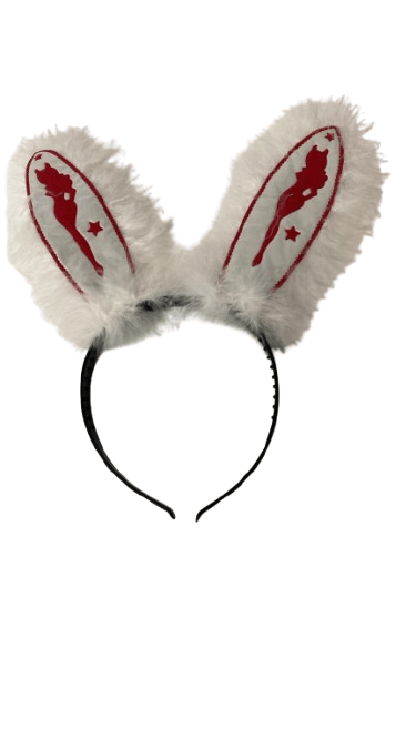 Cadılar Bayramı Halloween Beyaz Tavşan Kız Parti Taçı Parti Aksesuarı