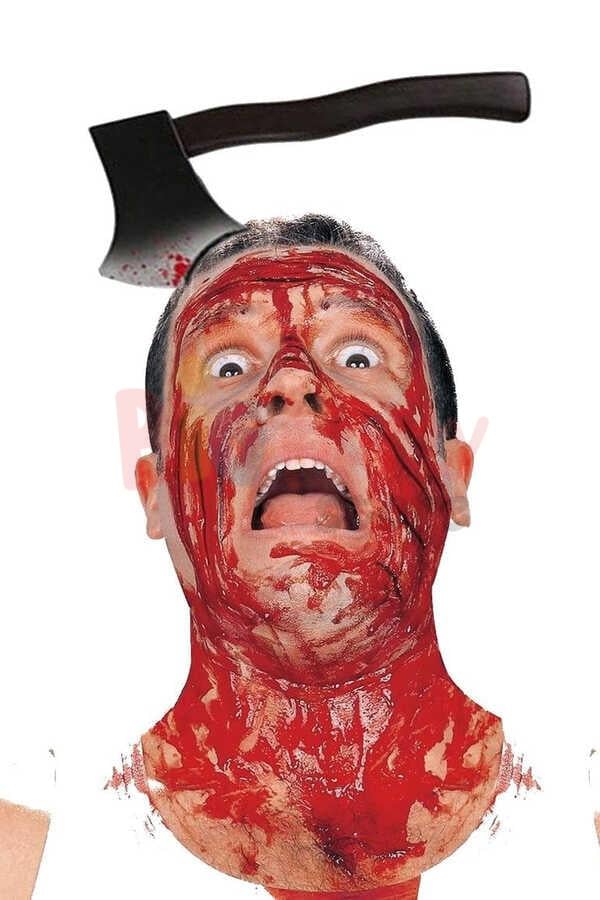 Cadılar Bayramı Hallowen Balta modeli Taç-Cadılar Bayramı Aksesuarı