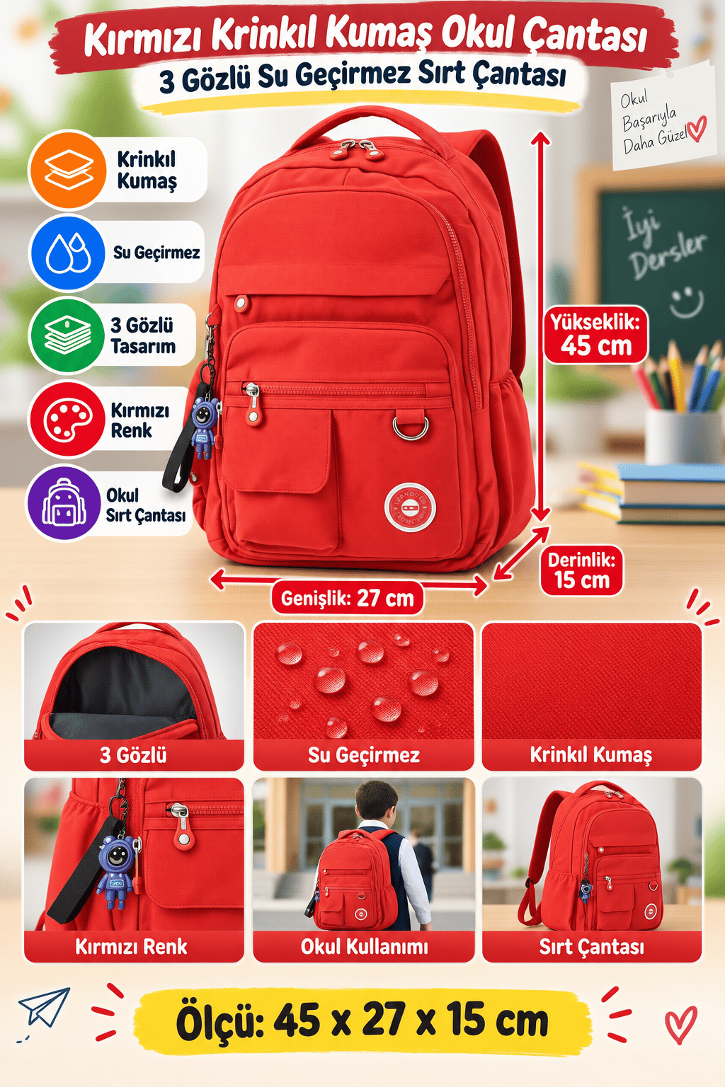 ÇÇS London 51659 kırınkıl kum 3 göz su geçir.KIRMI