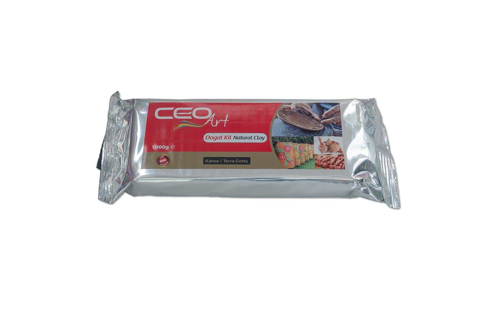 Ceoart Doğal Kil Kahverengi 1Kg. CEO-DK0006